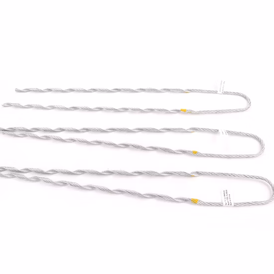 Preformed Lite Tension Dead End Clamp for ADSS with Thimble Eye