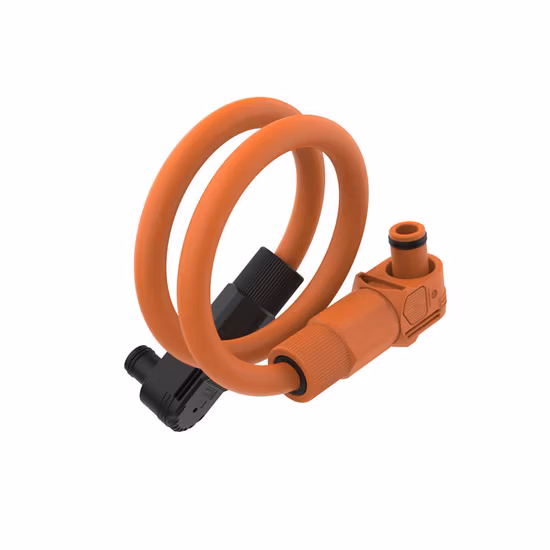 ODM OEM 25mm2 Energy Storage Cable Assembly with Red and Black Right Angle Plugs