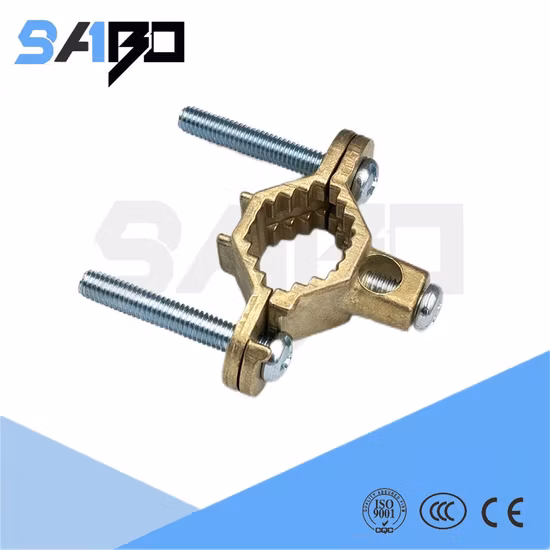 Wires Connection Grounding Tower Earth Metal Cable Clamp