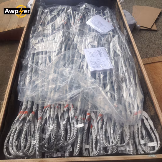 Factory Price ADSS Dead End Wire Tension Clamp Preformed Guy Grip